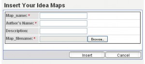 Link to load idea maps, mind maps, concept maps and other graphic organizers into the Idea Mapping Library.