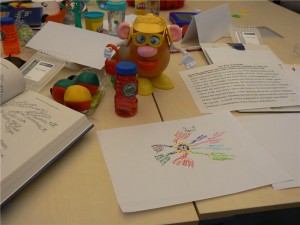 Mrs Potato Head joins the Idea Mapping Workshop or Mind Mapping Workshop at Mindjet