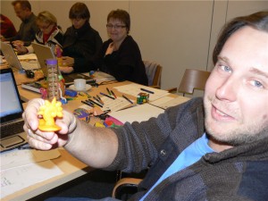 Playdoh Creations from Idea Mapping Workshop in Poland 2