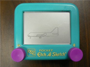 Boeing Aircraft Etch a Sketch