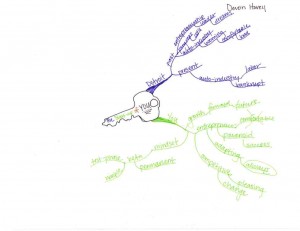 Idea Map or Mind Map - Luther College Hovey, Devon 3