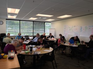 Renton 041516 Working on Idea Maps